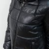 Kurtka Zimowa Pikowana MOON Plus Size Czarna 42-52 - obrazek 3