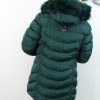 Kurtka Zimowa Pikowana FELICIA Plus Size Zielona 44-52 - obrazek 2
