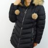 Kurtka Zimowa Pikowana ENRICA Plus Size Czarna 44-52 - obrazek 5