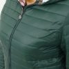 Kurtka Pikowana Dwustronna Przejściowa KARLA2 Plus Size Zielona 42-52 - obrazek 3