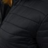 Kurtka Pikowana Przejściowa NELLY Plus Size Czarna 46-54 - obrazek 3