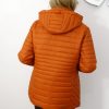 Kurtka Pikowana Przejściowa NELLY Plus Size Karmel 46-54 - obrazek 5