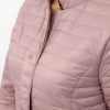Kurtka Pikowana Przejściowa DARIA Plus Size Puder 42-52 - obrazek 3