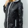 Kurtka Pikowana Przejściowa LEXY Plus Size Czarna 40-54 - obrazek 7