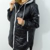 Kurtka Pikowana Przejściowa LEXY Plus Size Czarna 40-54 - obrazek 6