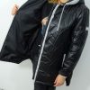 Kurtka Pikowana Przejściowa LEXY Plus Size Czarna 40-54 - obrazek 2