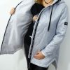 Kurtka Pikowana Przejściowa LEXY Plus Size Szara 40-54 - obrazek 2