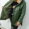 Kurtka Pikowana Przejściowa LEXY Plus Size Khaki 40-54 - obrazek 2