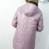 Kurtka Pikowana Przejściowa LEXY Plus Size Pudrowa 40-54 - obrazek 5