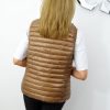 Kamizelka Pikowana VIVIA Plus Size Camel 42-52 - obrazek 4