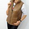 Kamizelka Pikowana VIVIA Plus Size Camel 42-52 - obrazek 3