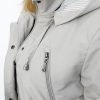 Kurtka Parka Wiatrówka SANDY 42-50 szara - obrazek 3