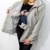 Kurtka Parka Wiatrówka SANDY 42-50 szara - obrazek 2