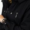 Kurtka Parka Wiatrówka SANDY 42-50 czarna - obrazek 4