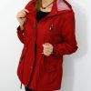 Kurtka Parka Wiatrówka SANDY 42-50 bordo - obrazek 4