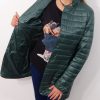 Płaszczyk Pikowany Przejściowy VERONA zielony S-XXL - obrazek 2