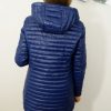 Kurtka Dwustronna Płaszczyk Przejściowy MELANY Plus Size Granat 40-50 - obrazek 4