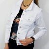 Kurtka Katana Jeansowa BIANCA M-3XL biała - obrazek 5