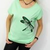 Bawełniany T-shirt WAŻKA 2XL-4XL mięta