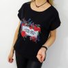 Bawełniany T-shirt LOVE 2XL-4XL czarny - obrazek 3
