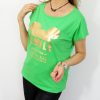 Bawełniany T-shirt MYSZKA 2XL-4XL zielony - obrazek 3