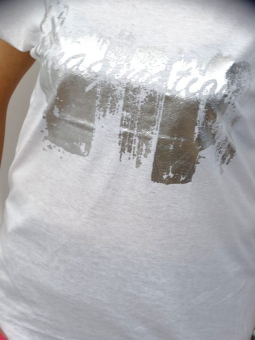 Bawełniany T-shirt IMAGIN 2XL-4XL biały