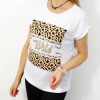 Bawełniany T-shirt WILD 2XL-4XL biały - obrazek 3