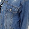 Kurtka Katana Długa Jeans Przetarcia MARI XL-5XL elastyczna - obrazek 2