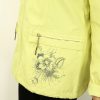 Kurtka Wiatrówka na Podszewce FLOWER 40-50 bananowa - obrazek 3