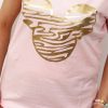 Bawełniany T-shirt MYSZKA2 2XL-4XL morela - obrazek 2