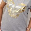 Bawełniany T-shirt MYSZKA2 2XL-4XL szary - obrazek 2