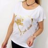 Bawełniany T-shirt APPLE 2XL-4XL biały - obrazek 3