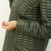 Płaszczyk Drobno Pikowany Przejściowy ELLIE 40-50 khaki - obrazek 2