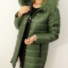 Kurtka Pikowana Zimowa ELIA2 40-52 khaki