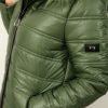 Kurtka Pikowana Zimowa ELIA2 40-52 khaki - obrazek 4