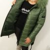 Kurtka Pikowana Zimowa ELIA2 40-52 khaki - obrazek 3
