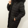 Kurtka Pikowana Zimowa GRACE Plus Size 54-62 czarna - obrazek 4
