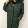 Kurtka Pikowana Zimowa GRACE Plus Size 54-62 zielona - obrazek 5
