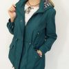 Kurtka Parka Wiatrówka ROSSI 42-50 morska/butelkowa - obrazek 4