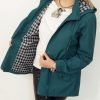 Kurtka Parka Wiatrówka ROSSI 42-50 morska/butelkowa - obrazek 2