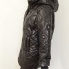 Kurtka Pikowana Jesienna VIOLA Plus Size 54-60 czarna - obrazek 2