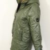Kurtka Pikowana Przejściowa VIOLA Plus Size 54-60 khaki - obrazek 2