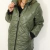 Kurtka Pikowana Przejściowa VIOLA Plus Size 54-60 khaki