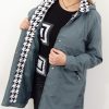 Płaszczyk Damski Wiosenny Parka Wiatrówka NADIN od 44 do 54 morska zieleń - obrazek 7