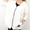 Letnia Bawełniana Bluza NATURAL PLUS SIZE rozmiar uniwersalny od 44 do 52 śmietankowa - obrazek 5