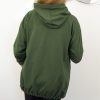 Letnia Bawełniana Bluza NATURAL PLUS SIZE rozmiar uniwersalny od 44 do 52 zielona - obrazek 2