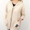 Letnia Bawełniana Bluza NATURAL PLUS SIZE rozmiar uniwersalny od 44 do 52 beżowa