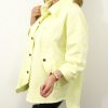 Kurtka Katana Włoska GIANNA Plus Size rozmiar uniwersalny od 42 do 54 cytrynowa - obrazek 6