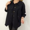Kurtka Katana Włoska GIANNA Plus Size rozmiar uniwersalny od 42 do 54 czarna