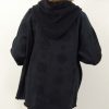 Kurtka Katana Włoska MICHELA Plus Size rozmiar uniwersalny od 42 do 50 czarna - obrazek 2